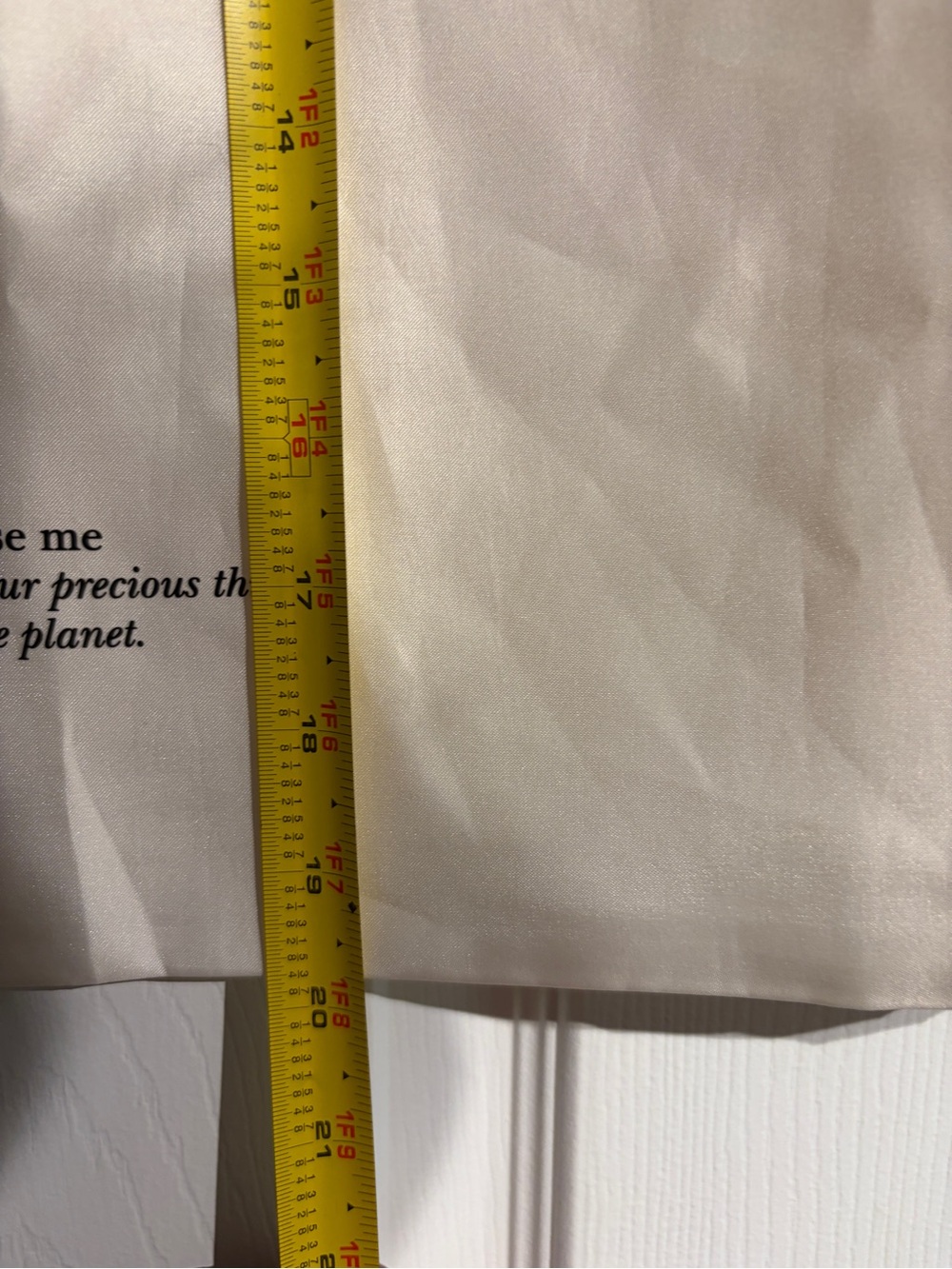 Kate Spade cinch dust bag 20”x27” - Picture 3 of 4